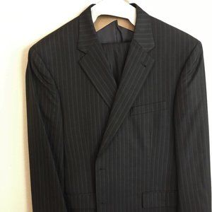 Mens' Gray Pinstrip Suit - Jos A Bank